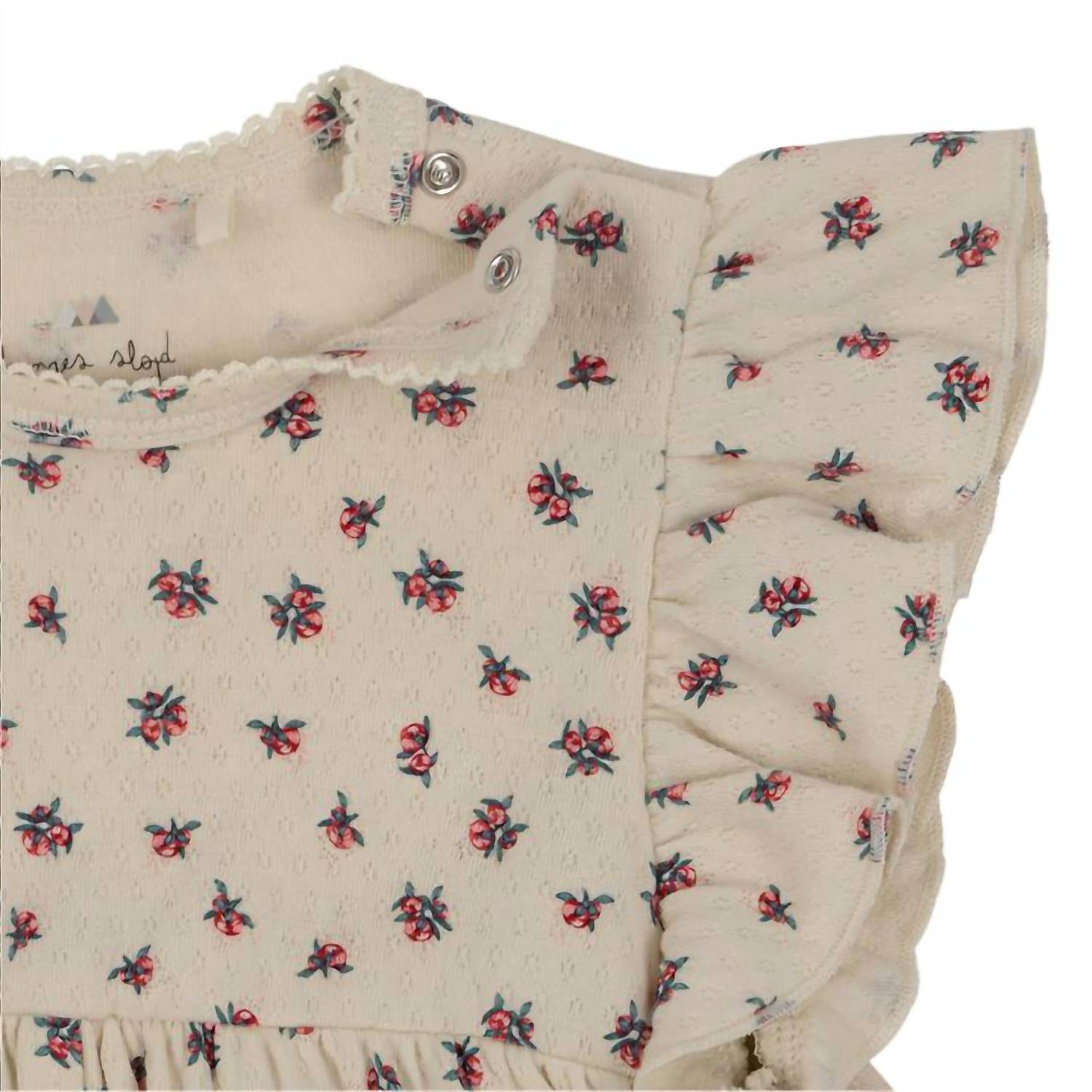 Konges Sløjd - Girls' Chleo Frill Bloomie Romper