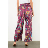 Thml - Sophia Floral Smocked Waist Wide Leg Pants