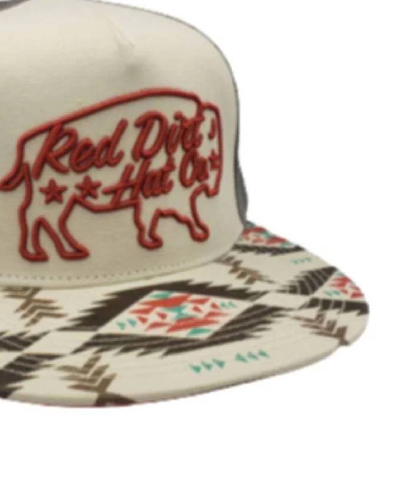 Red Dirt Hat Company - Men's Big Bison Aztec Trucker Cap