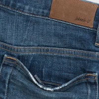 JOHNNIE-O Dos Stretch Cotton Denim Jean - 32" in noon - men's jeans - view 4