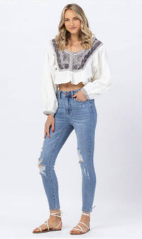 Judy Blue - Women's High Waisted Skinny Jeans