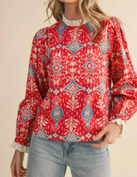 &Merci - Lace-trimmed Top