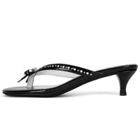 Jeffrey Campbell Women's Teeny-tiny Heel in black white patent - women's heels