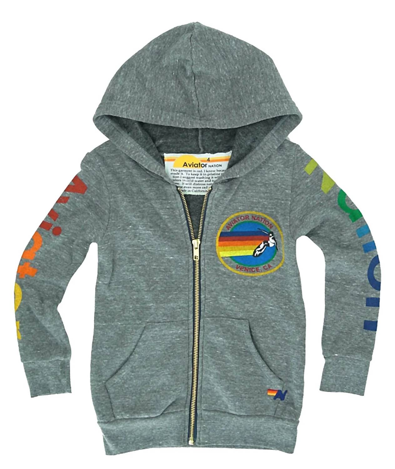 Aviator Nation - Kid's Venice Zip Hoodie