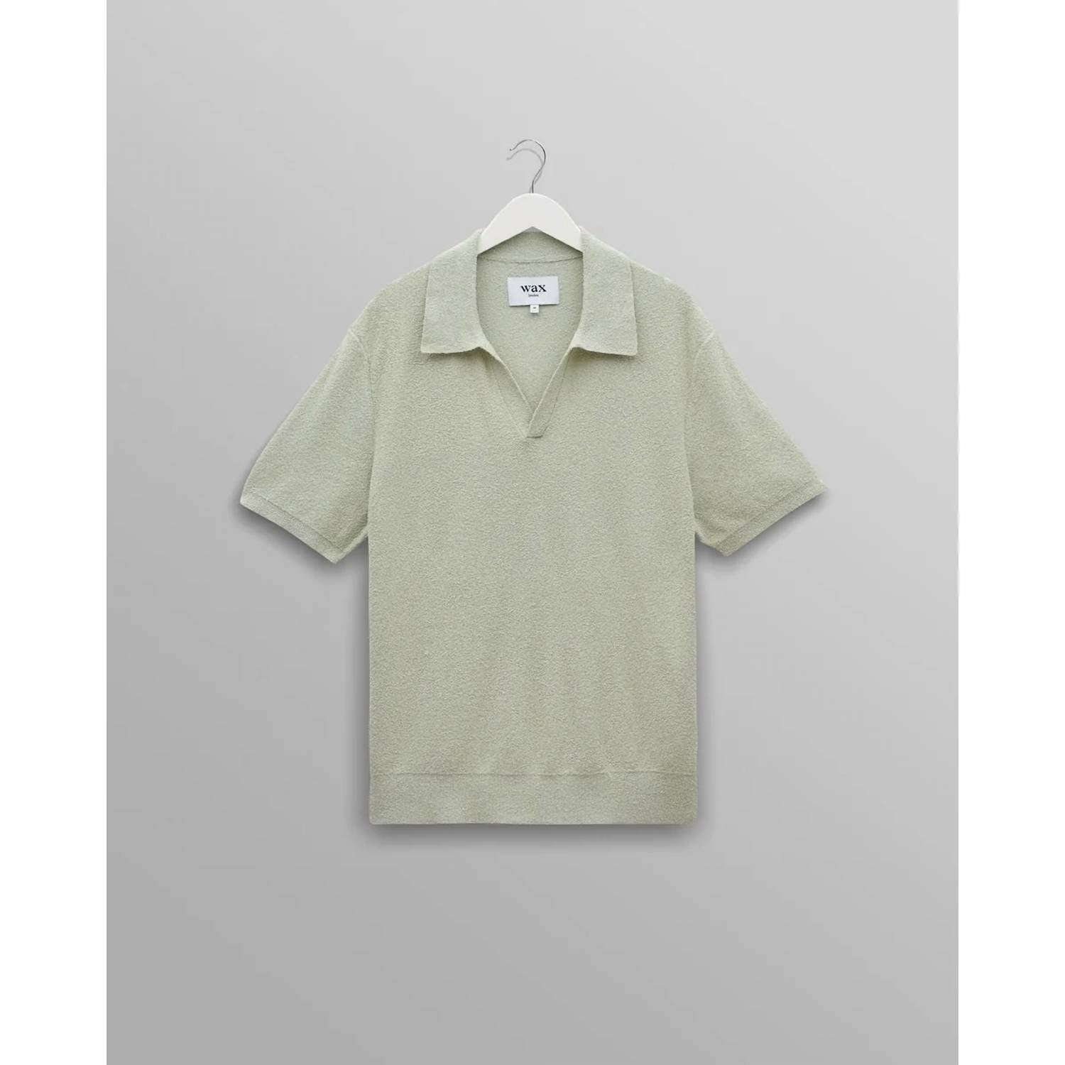 Wax London - Boucle Yarn Sienna Short Sleeve Polo