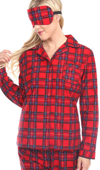 White Mark - White Mark 3 Piece Pajama Set