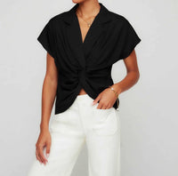 Fifteen Twenty - Lilian Twist-Front Top