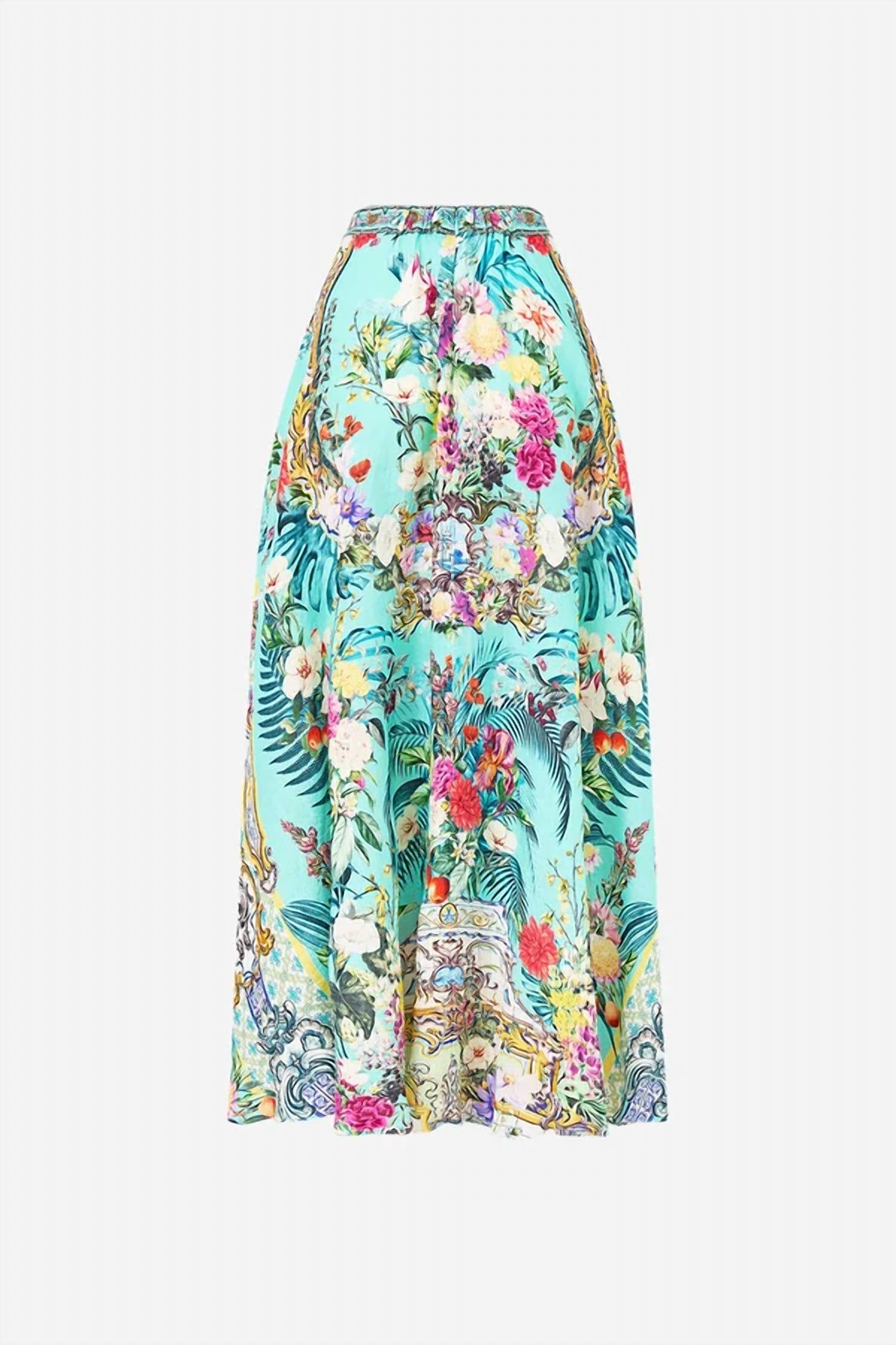 Camilla - Maxi Circle Skirt