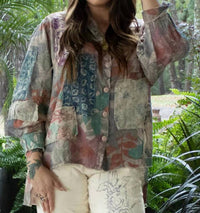 Jaded Gypsy - Faded Gardens Top