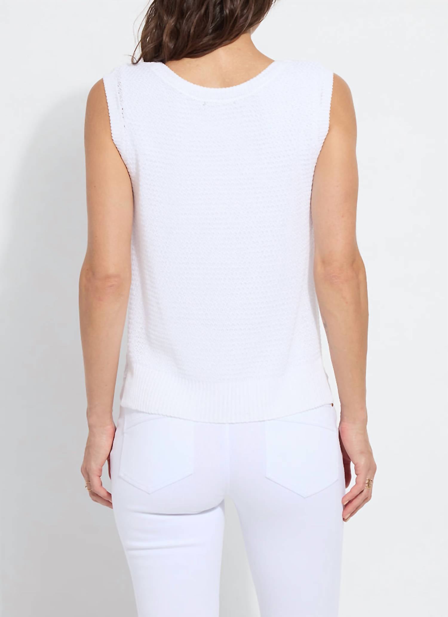 Lysse - Women's Fiona Open Knit Sweater Tank Top