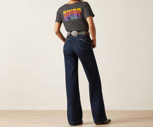 Ariat - Wide Leg Western Jean