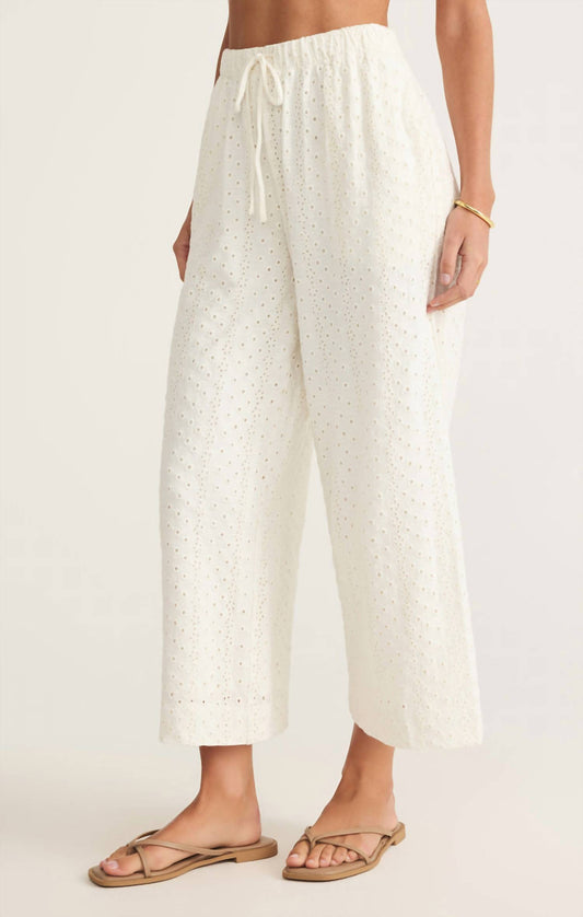 Z Supply - Romi Knit Eyelet Pants