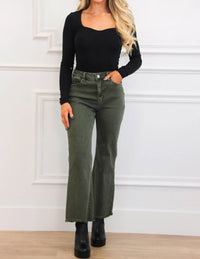 Zenana - Zuri High Waisted Bootcut Jeans