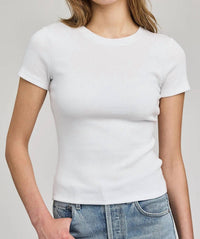 Gentle Fawn Tate Short Sleeve T-shirt in white - women's t-shirt