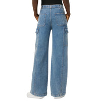 Hudson - High Rise Wide Leg Cargo