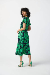 Joseph Ribkoff - Floral Print Midi Dress