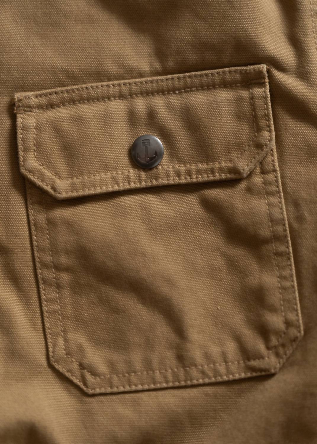 Iron & Resin Men's Usn A2 Jacket in beige - men's jacket - view 7