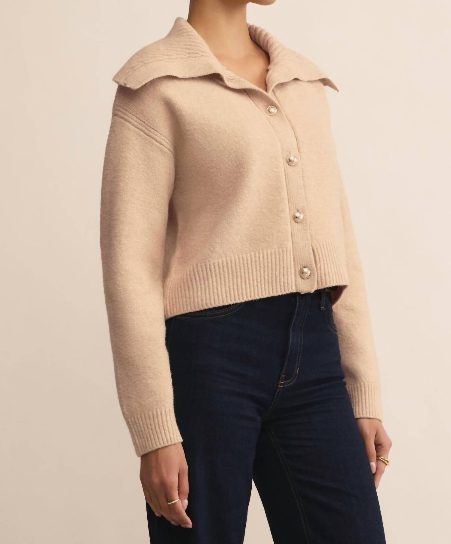 Z Supply - Large Collar Cardigan