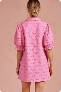 Strut & Bolt - Ciara Eyelet Mini Dress