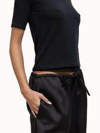 Leset - Barb Crop Drawstring Pants
