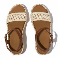 Fitflop - Women's Platforms Woven Wedge Ankle-strap Sandals