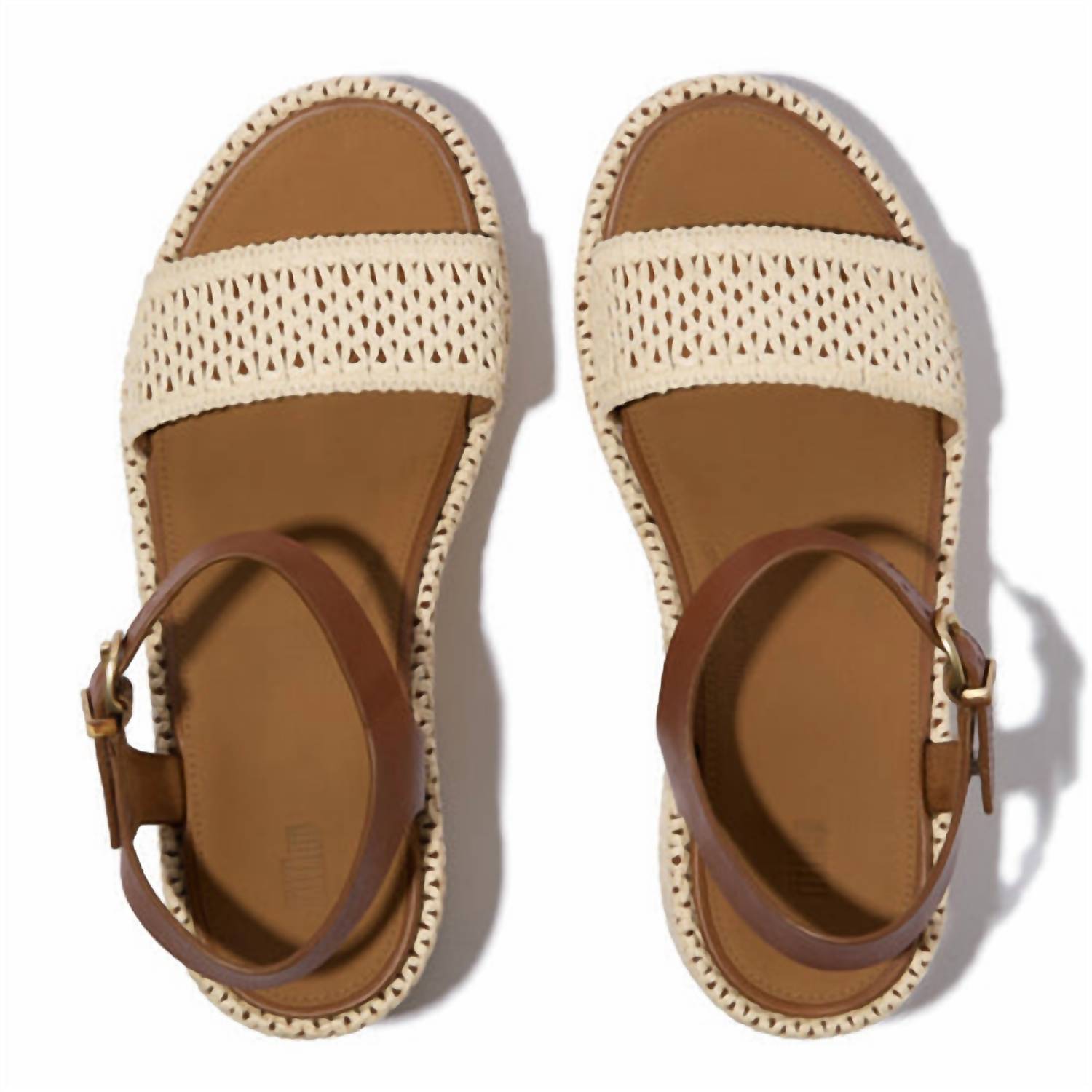 Fitflop - Women's Platforms Woven Wedge Ankle-strap Sandals