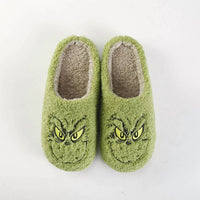 ACCITY Women's Grinch Slippers in green - women's shoe
