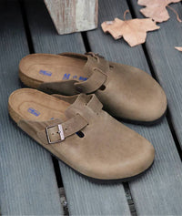 Birkenstock - Women's Boston Oiled Leather Soft Footbed Clogs
