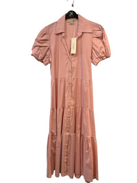 Astrid - Women's Button Down Tiered Dress