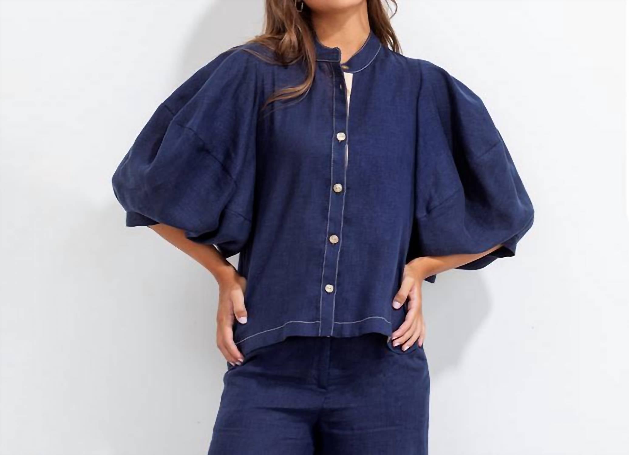Maria La Paz - Gerald Puffed Sleeve Shirt