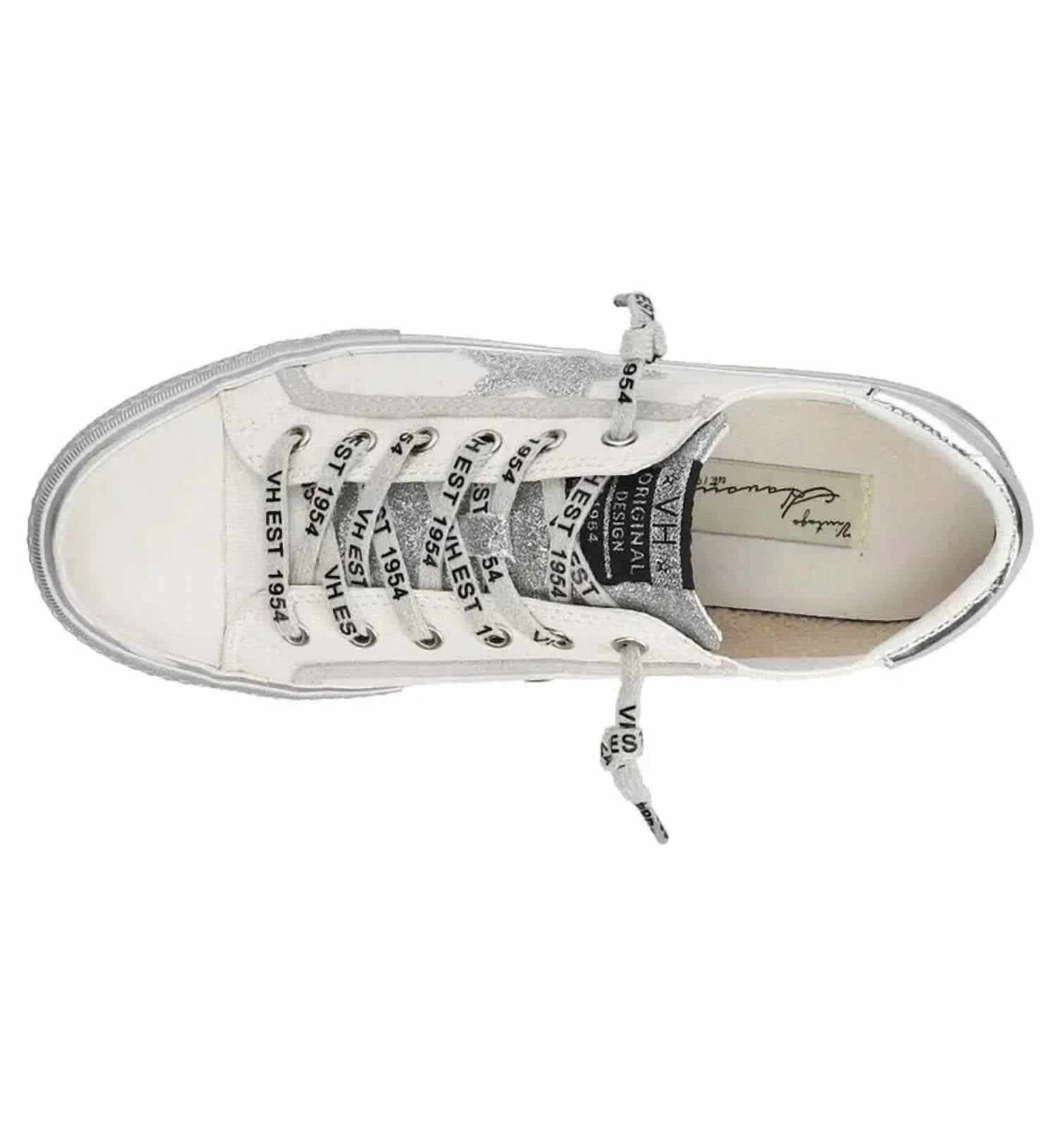 Vintage Havana - Women's Glitter Stripe Platform Sneaker