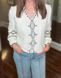 Dylan - Isabelle With Embroidery Tunic