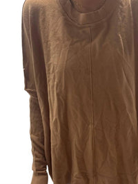Karlie - Solid Novelty Cashmere Blend Crew Sweater
