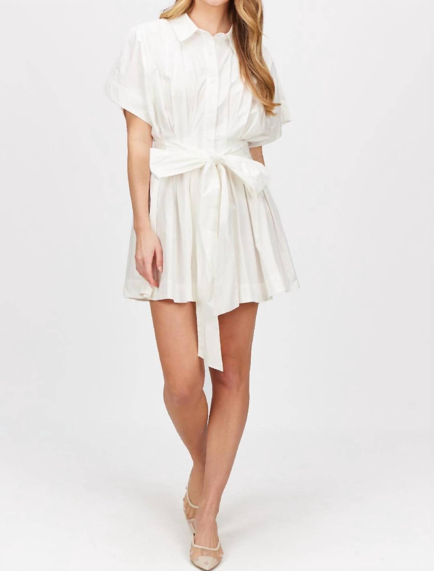 Before You Collection - Modern Muse Poplin Shirt Dress