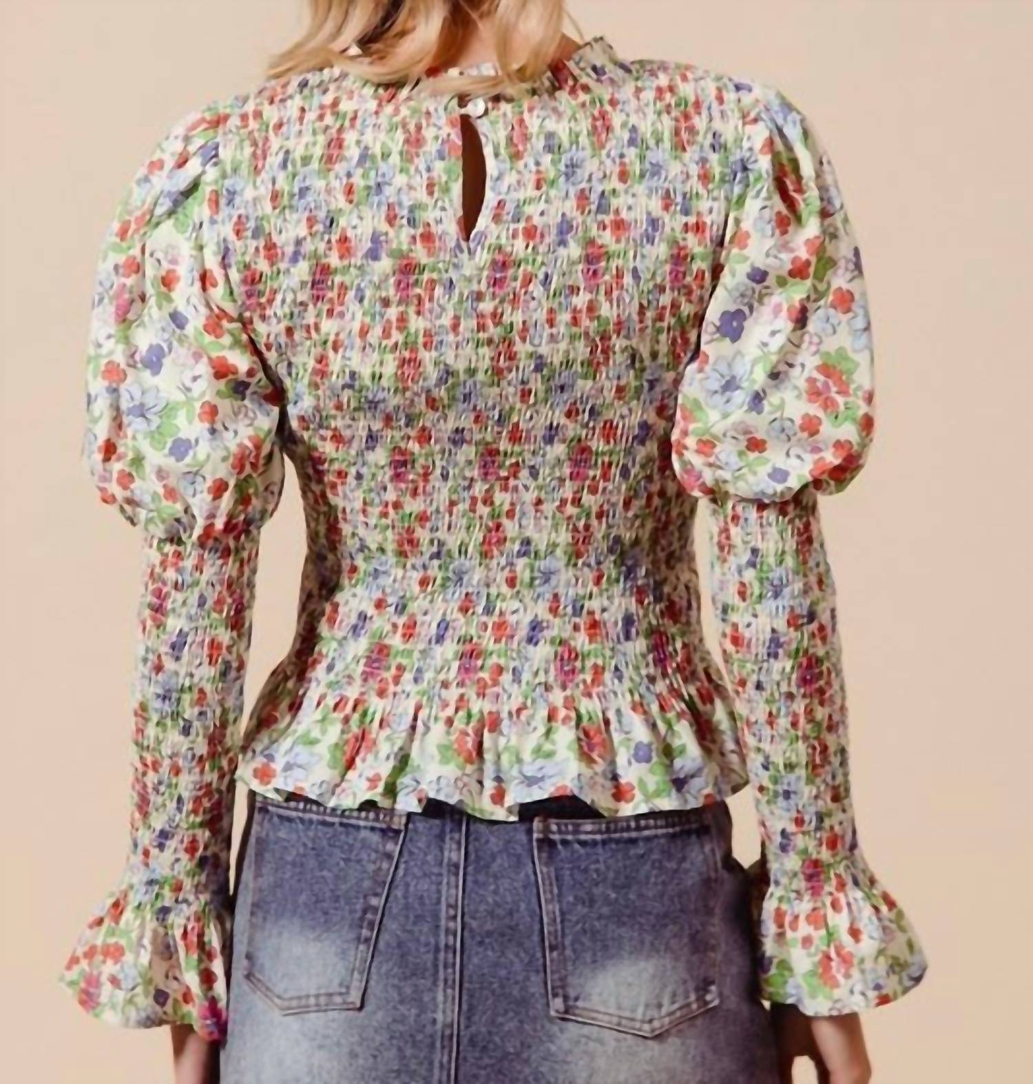 So Me - Felecity Floral Top