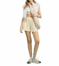 Umgee - High Waist Pull On Shorts