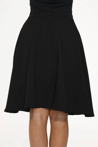 Orchid Bloom - Embroidered Poodle Skirt