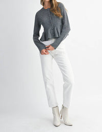 Mable - Knit Button Down