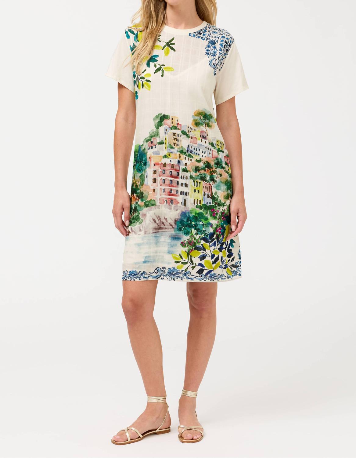 Johnny Was - CREW NECK TEE DRESS