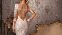 Kitty Chen Couture - Julianna Sheer Mesh Dress