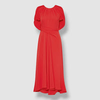 Talbot Runhof - Stretch Crespina Midi Dress