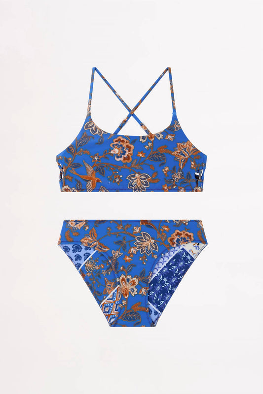 Seafolly - Girls' Reversible Bikini Set