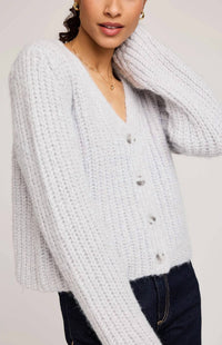 Gentle Fawn Melanie Sweater in heather grey - women's sweater - alternate view