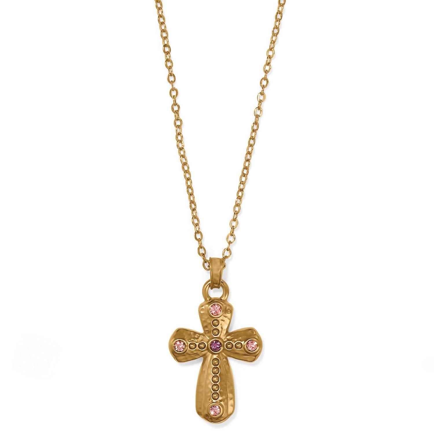 Brighton - Women's Majestic Imperial Cross Reversible Necklace