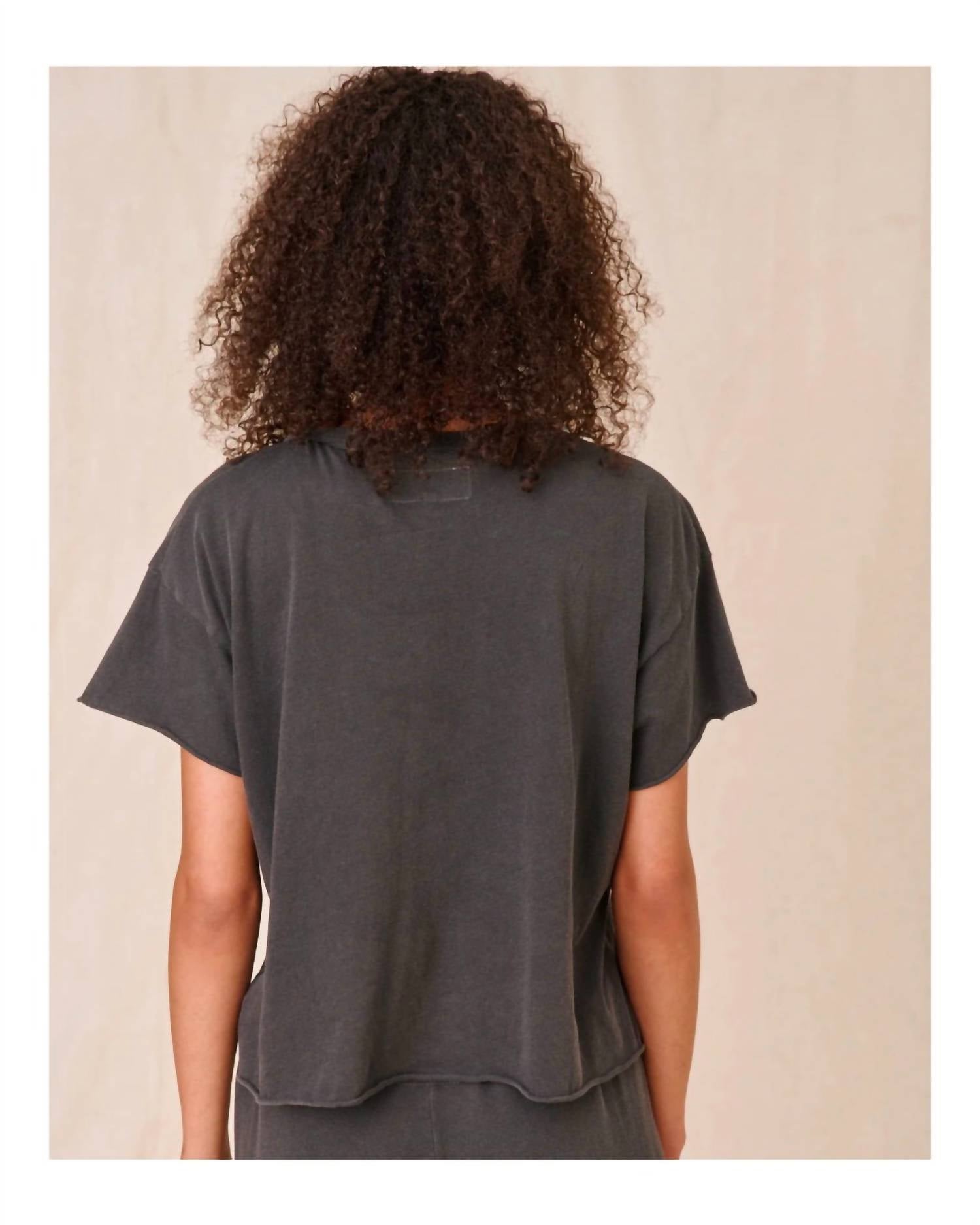The Great. - Crewneck Crop Tee