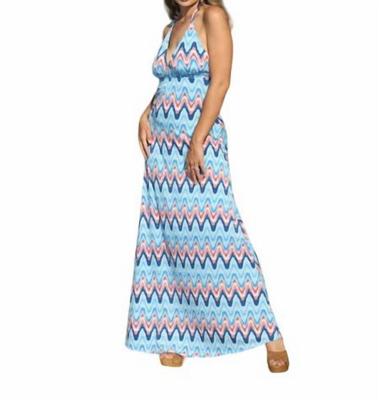 Veronica M - Halter Maxi Dress