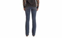 Rock & Roll Denim Contrast Sleeves Western Hoodie in black - women's top - detail view