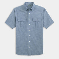 Genteal - Men's Parker Cotton Tencel Short Sleeve Sport Shirt