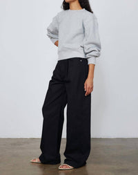 Ruadh Jura Crewneck Sweatshirt in heather grey - women's top - view 4