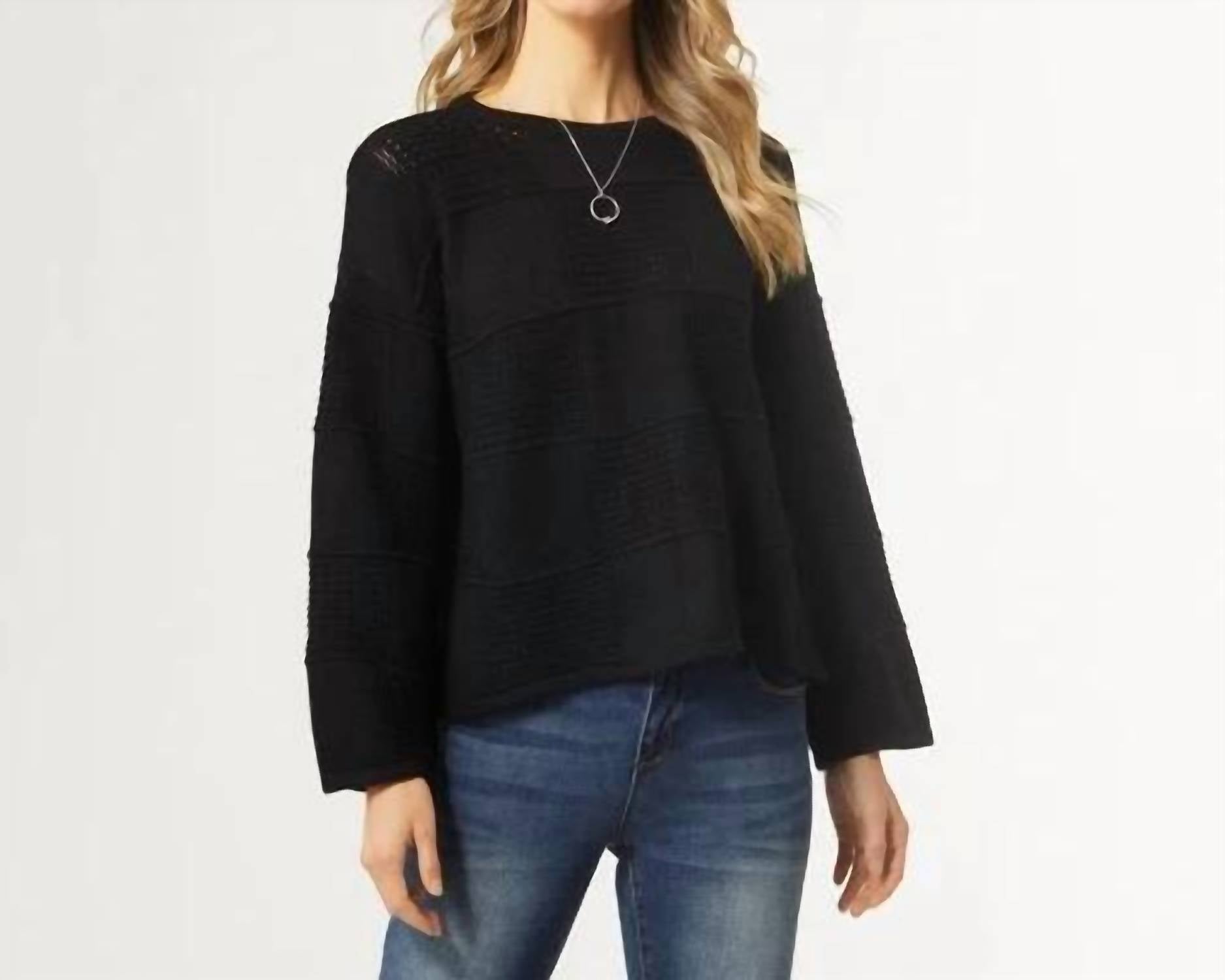 Coco + Carmen - Kalani Long Sleeve Crew Neck Sweater